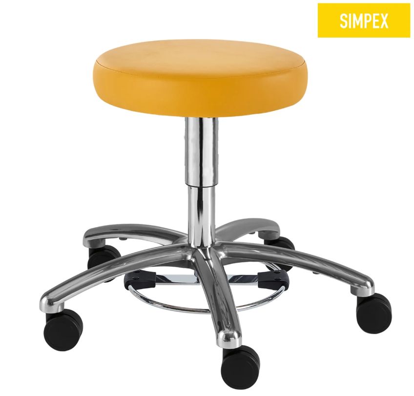 Drehrollhocker SIMPO-THRONA Pedes