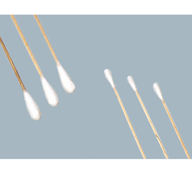 Holzwattestäbe, Wattewispy unsteril