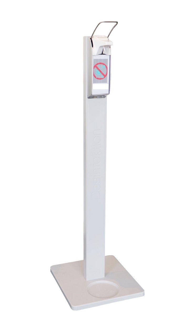 Mobile Desinfektionssäule