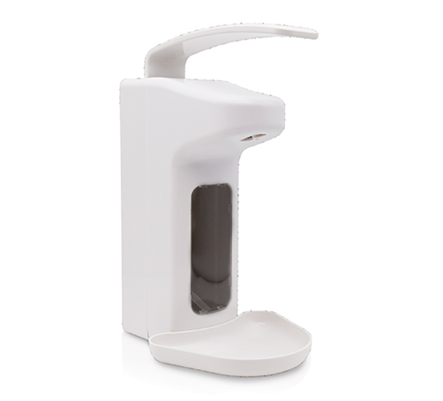 Armhebelspender mit Einweg-Pumpe