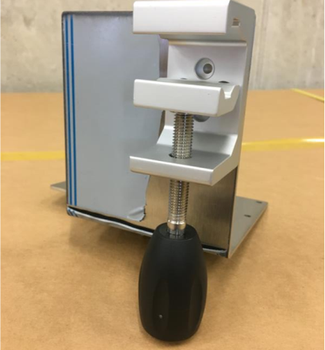 Halterung für Drägerschiene