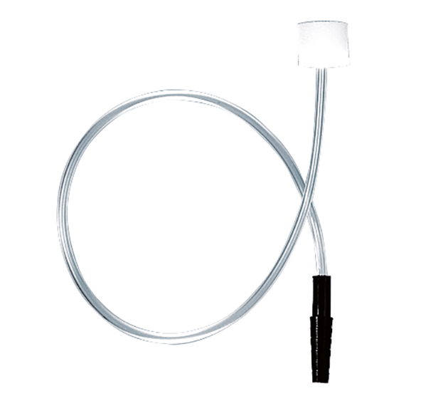 Sauerstoff-Katheter mit Kompresse