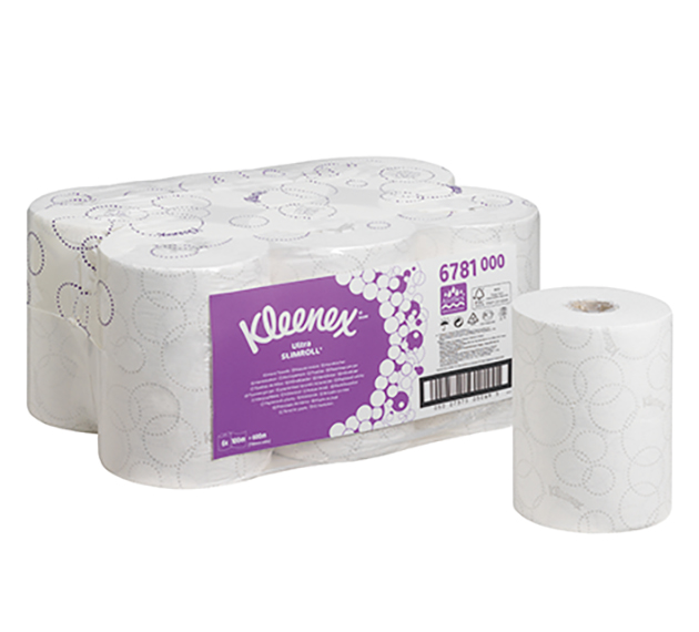Kleenex® Ultra™  Slimroll™  Rollenhandtücher, 2-lagig