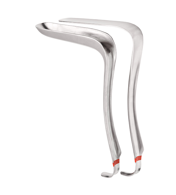 Einmal- Kristeller-Spekulum (2-teilig, 11 x 2,7 cm)