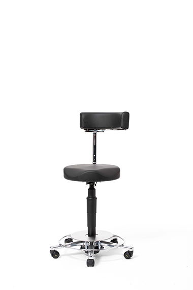 GREINER OP-Arbeitsstuhl mit Rückenlehne