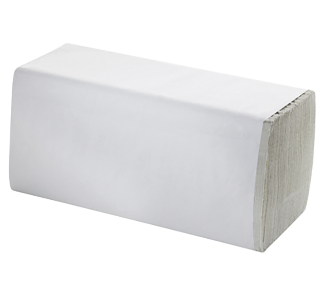 Krepp- Falthandtücher natur (H3)