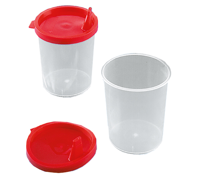 Urinbecher mit Deckel