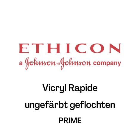 VICRYL rapide ungefärbt geflochten PRIME