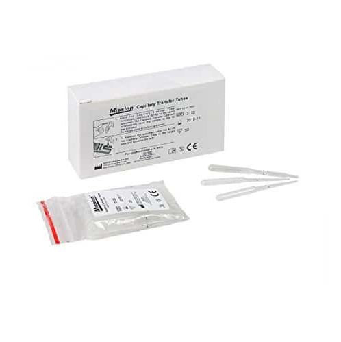 Kapillarröhrchen 35μl (für Mission 3-in-1 Cholesterin-Testgerät)