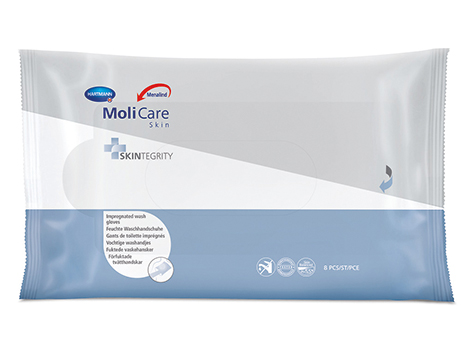 MoliCare® Skin Feuchte Waschhandschuhe