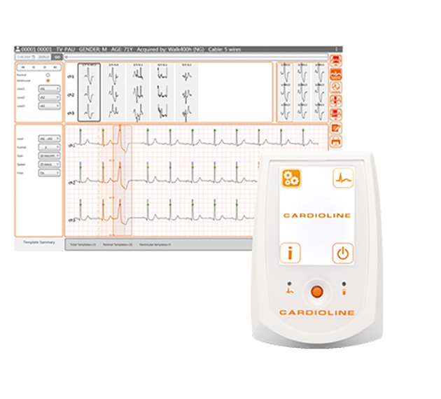 Cardioline Langzeit-EKG Set clickholter