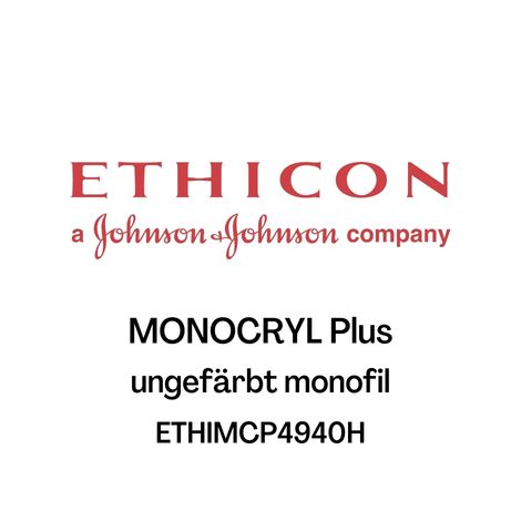 MONOCRYL Plus ungefärbt monofil VISI-BLACK