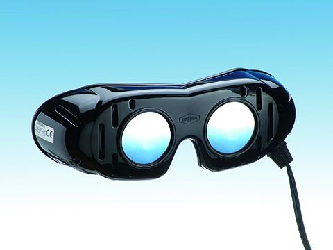 Nystagmusbrille nach Frenzel