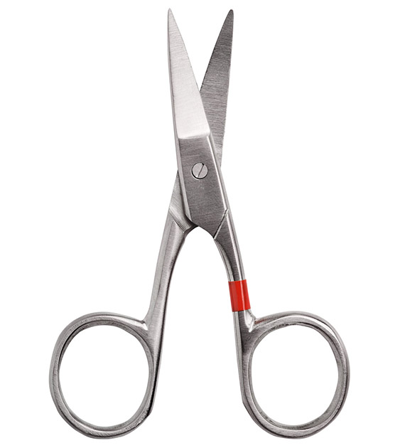 Einmal-Nagelschere gebogen (9,0 cm)