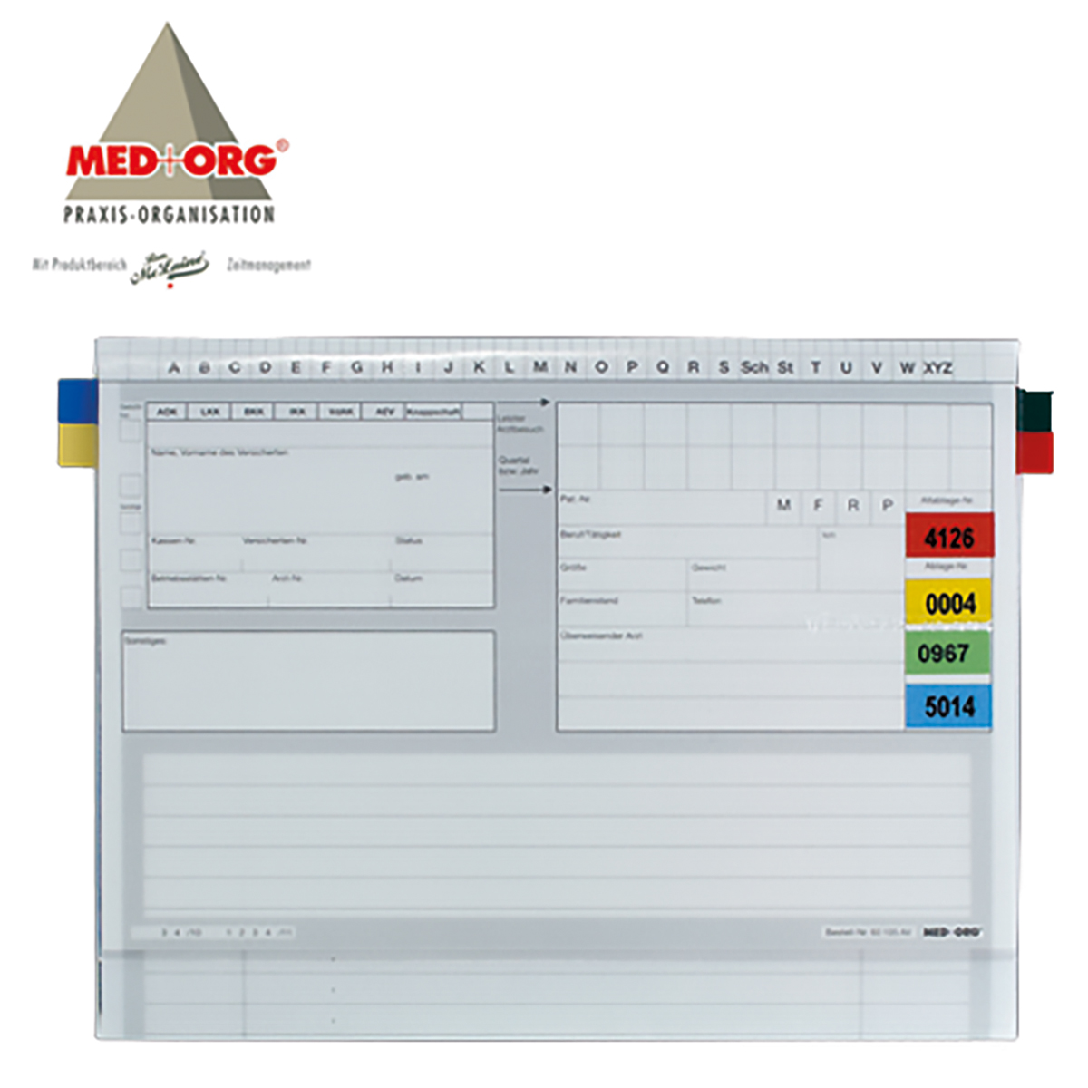 MED+ORG Karteitaschen ALPHAnorm