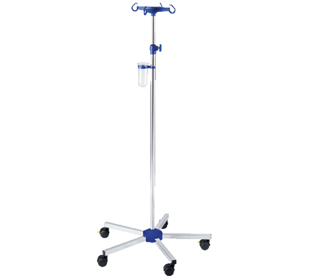 Infusionsständer verchromt