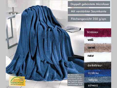 Kuscheldecke "Warm UP"