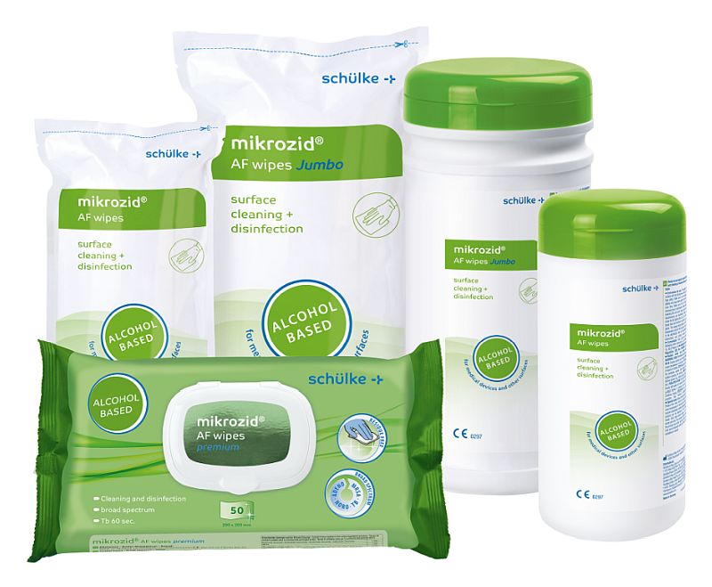 Schnelldesinfektionstücher mikrozid® AF wipes (für Flächen)
