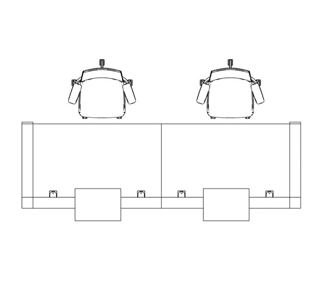 Empfangstheke Variante 2