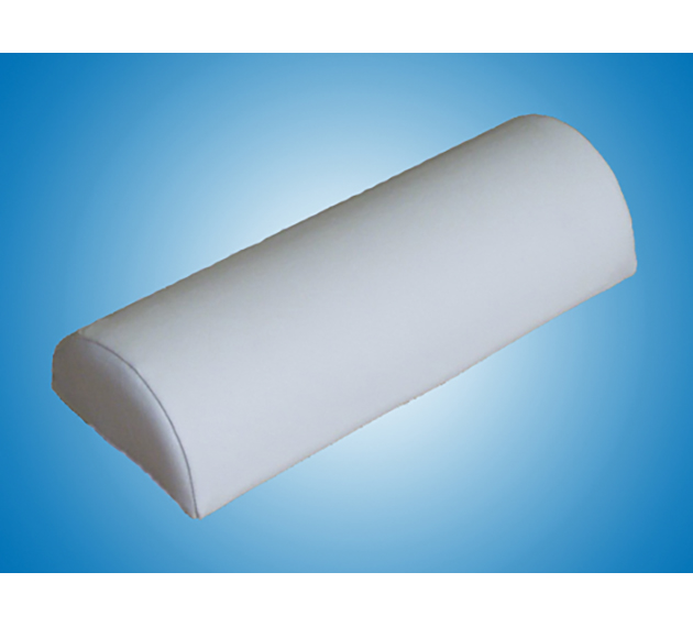 Halbrolle Kunstleder weiß