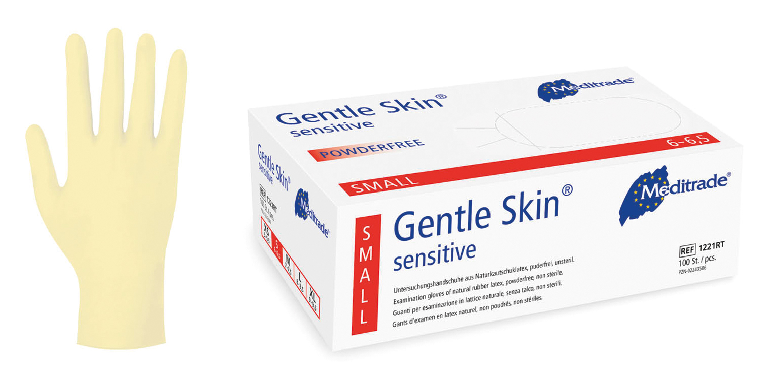 Gentle Skin® sensitive Latex Untersuchungshandschuhe