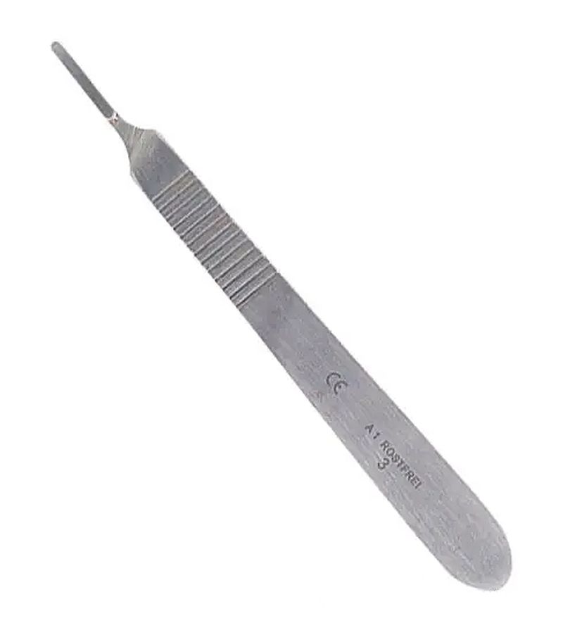 Skalpellgriff Größe 3 (für Fig. 10 bis 15)