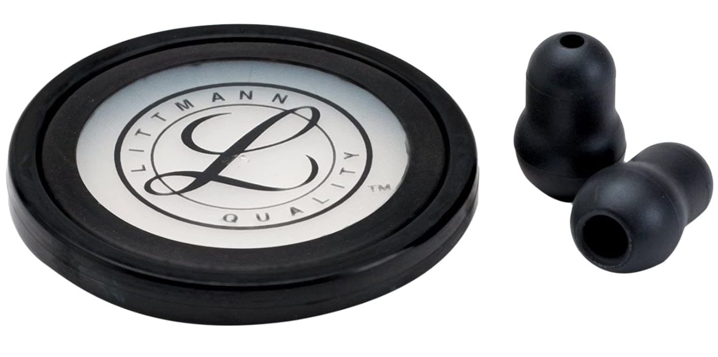 Ersatzteil-Set für Master Cardiology™ Stethoskop (Farbe schwarz)