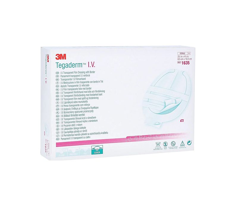 3M™ Tegaderm™ I.V. Fixierpflaster für Venenverweilkanülen