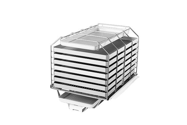 Beladungsauszug mit Halterung Comfort Vacuclave® 550