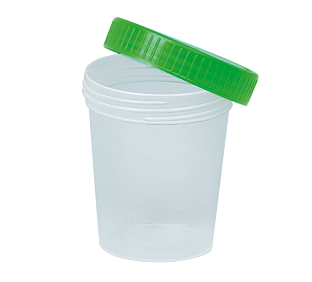 Urinbecher mit Schraubdeckel