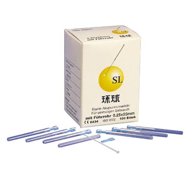 SL Akupunkturnadeln mit oder ohne Führrohr