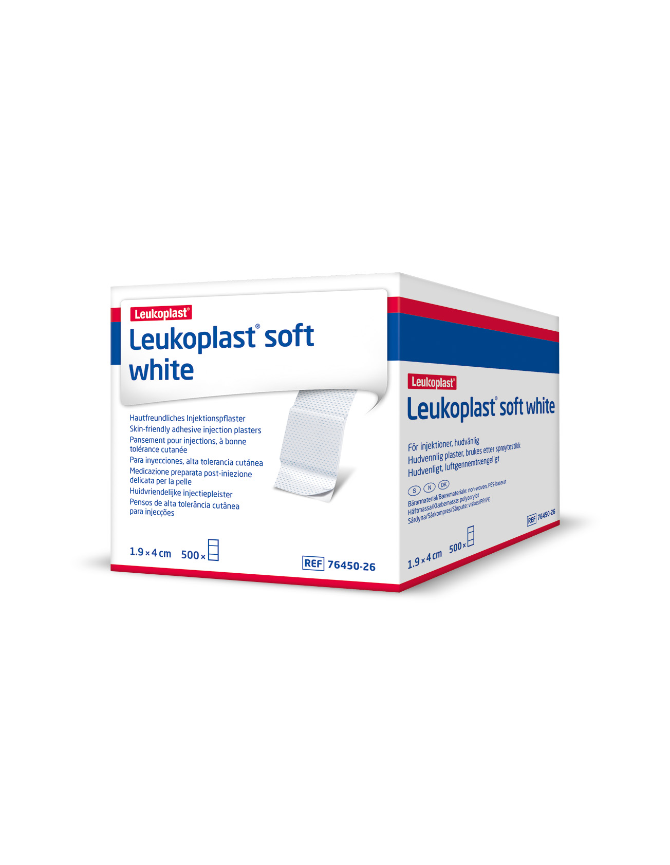 Leukoplast® soft white Injektionspflaster