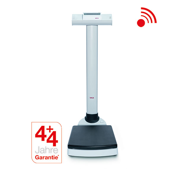 Funkfähige elektronische Säulenwaage geeicht Klasse III