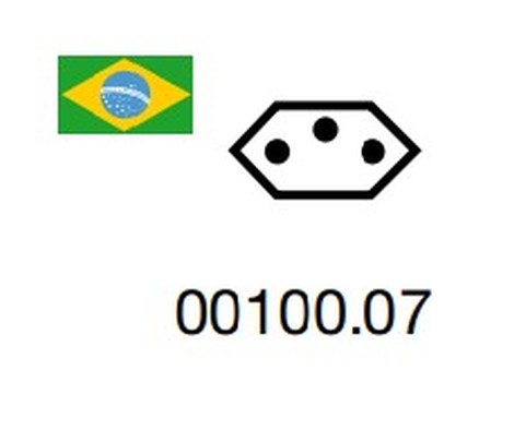 Surtron Netzkabel-BR-IEC-2 MT