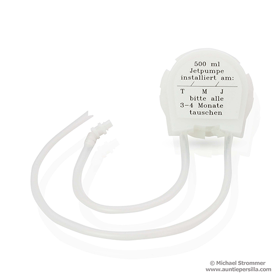 Jet Pumpe für touchless Spender